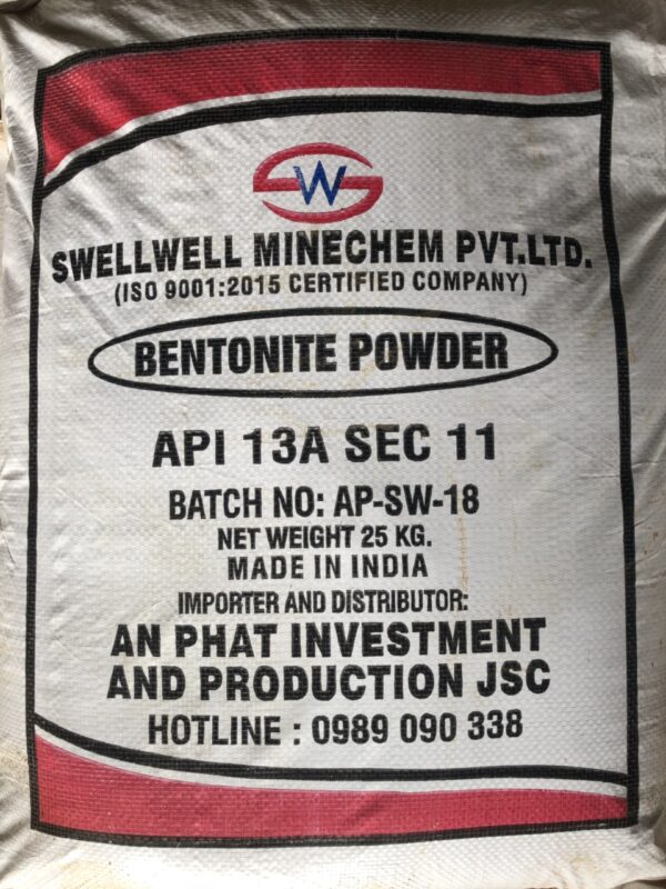 BENTONITE API 13A SEC 11 SWELLWELL